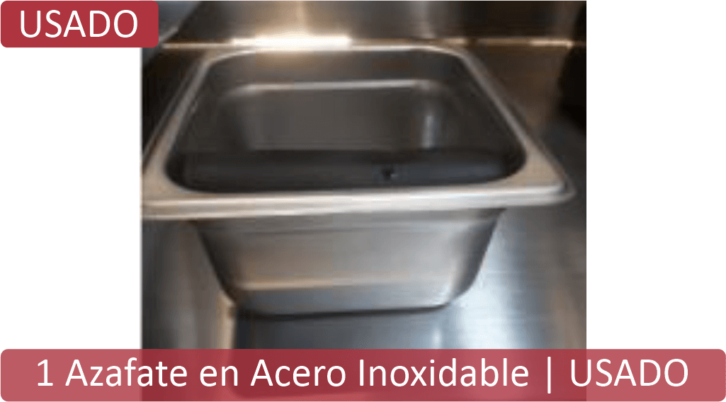Combo Usado - Azafate Recolector de Café en Acero Inoxidable