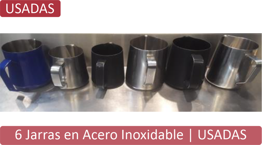 Combo Usado - Jarras para Café en Acero Inoxidable