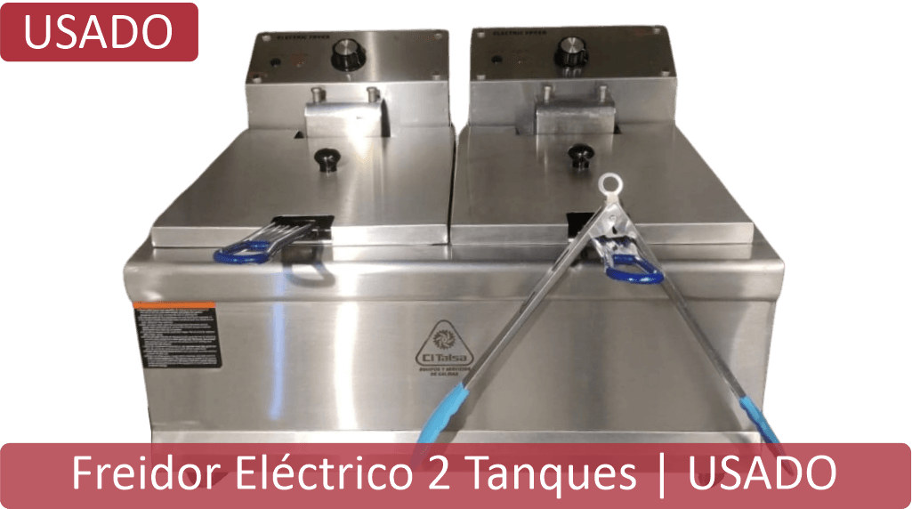 Freidor Usado Dos Tanques de Sobreponer CiTalsa 2